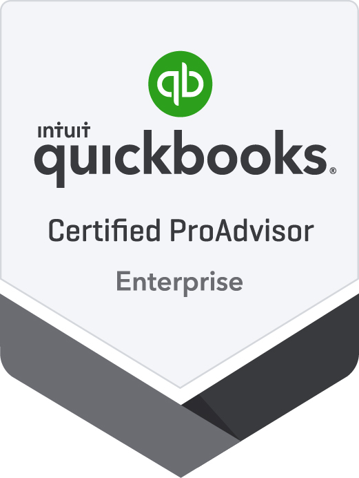 The green Certified QuickBooks Enterprise Solutions (ES) logo means a Certified QuickBooks ProAdvisor has passed a difficult training and test for using this product for middle management companies who need to have more than five users and less than 30 logged on at the same time, restrict their access, and want to be able to use ODBC functuality to export reports and data. The product can be configured for contractors, manufacturers & wholesalers, nonprofit organizations, professional services, retail, and accountants.